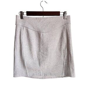 Lululemon Scuba High Rise Mini Skirt Medium Heathered Core Ultra Light Grey